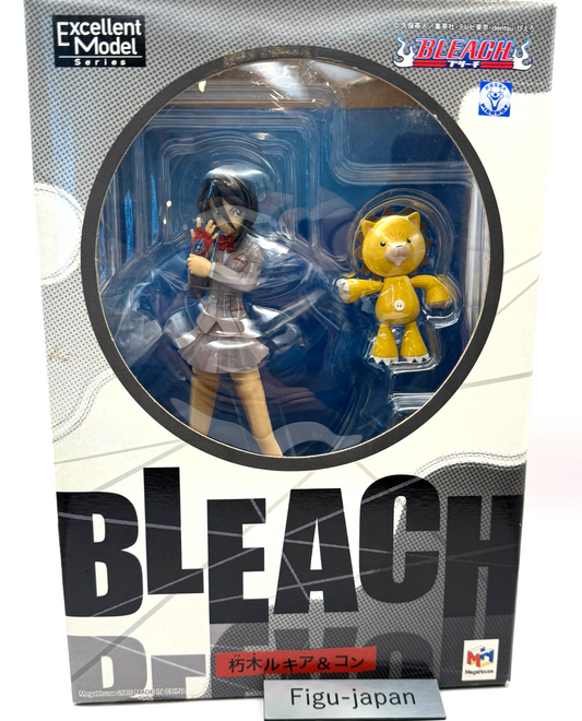 BLEACH Excellent Model Kuchiki Rukia & Con Kon 1/8 PVC Figure [express]0