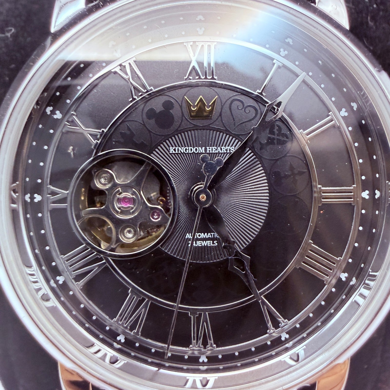 Kingdom Hearts 20th Anniversary Watch Automatic Open Heart Square Enix Official8