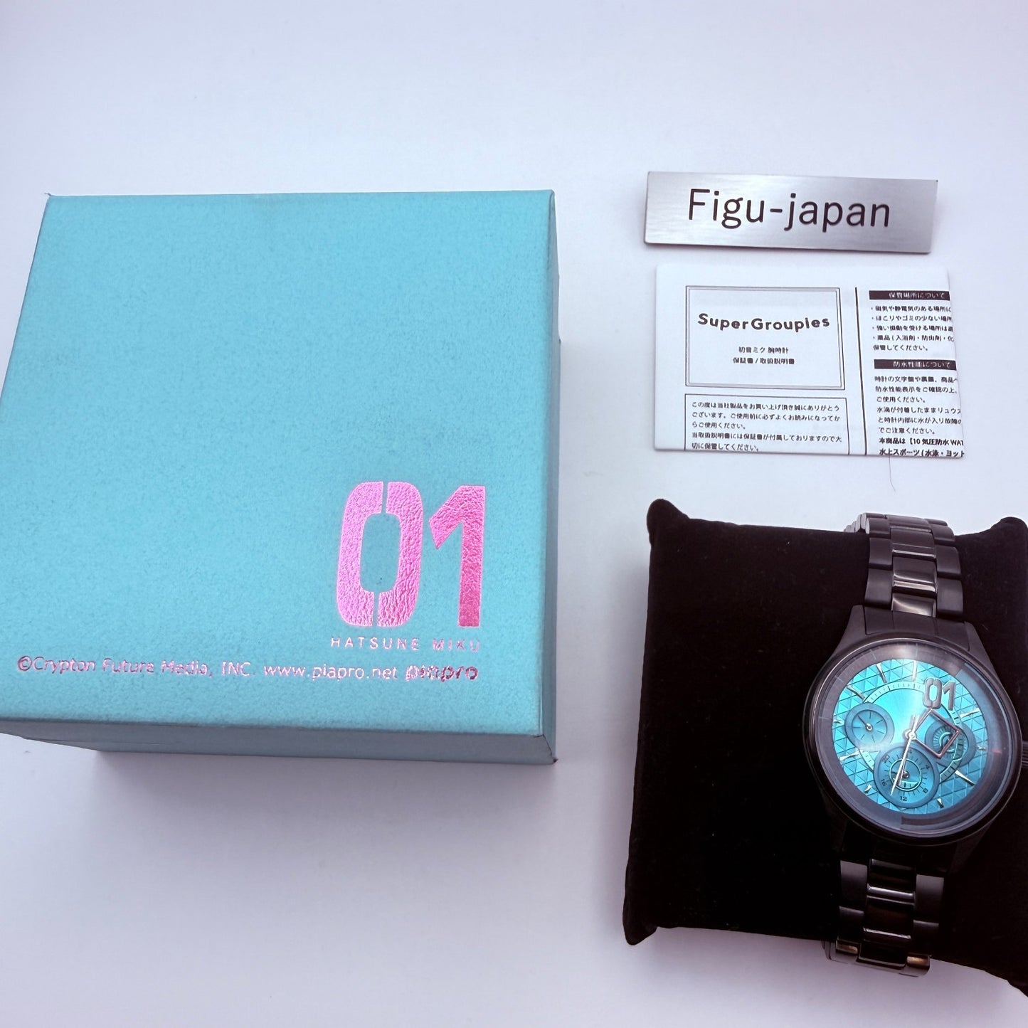 Hatsune Miku Watch SuperGroupies Collaboration Model Official MIB Vocaloid 20221