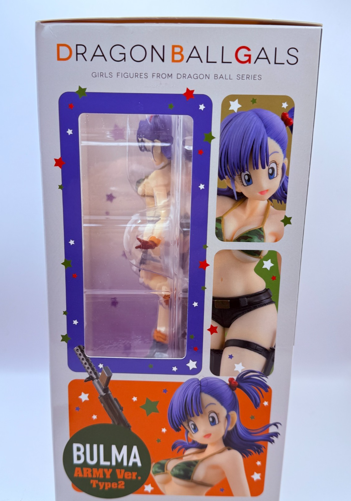 MegaHouse Dragon Ball Gals Bulma Army Ver. Type 2 Purple Hair Figure Japan4
