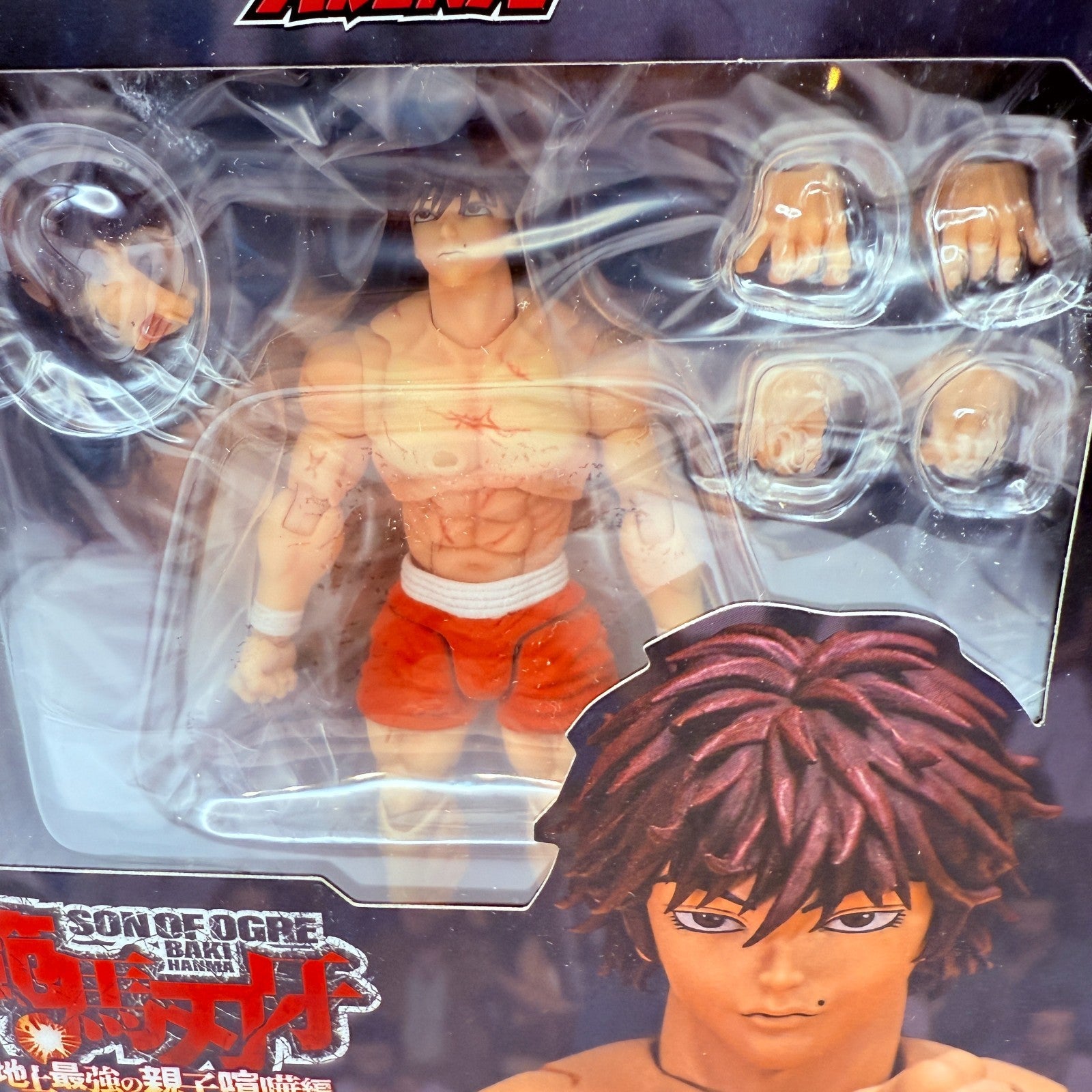 Baki Hanma 1/12 Action Figure Nauts Storm Collectibles Son of Ogre Anime Toy New6