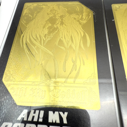 Ah! My Goddess metal Gold Card set of 12 Verdandi Urd Skuld [express]1