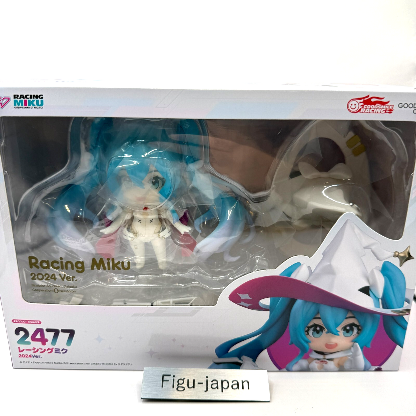 Nendoroid 2477 Racing Miku 2024 Ver Hatsune Miku GT Project GSC New Japan Figure0