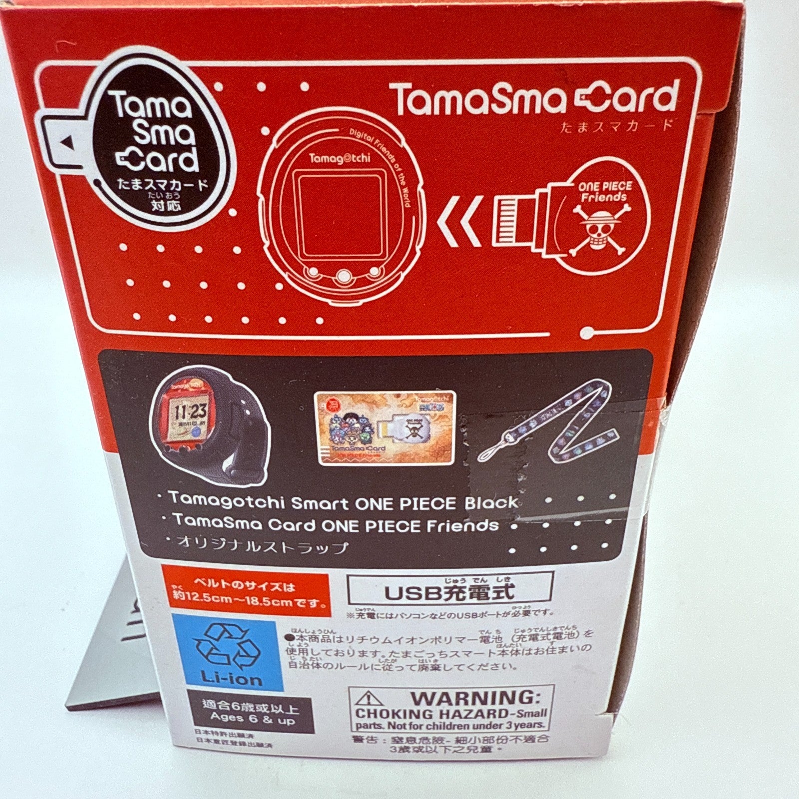 Bandai Tamagotchi Smart One Piece Special Set Watch TamaSma Card Japan New5