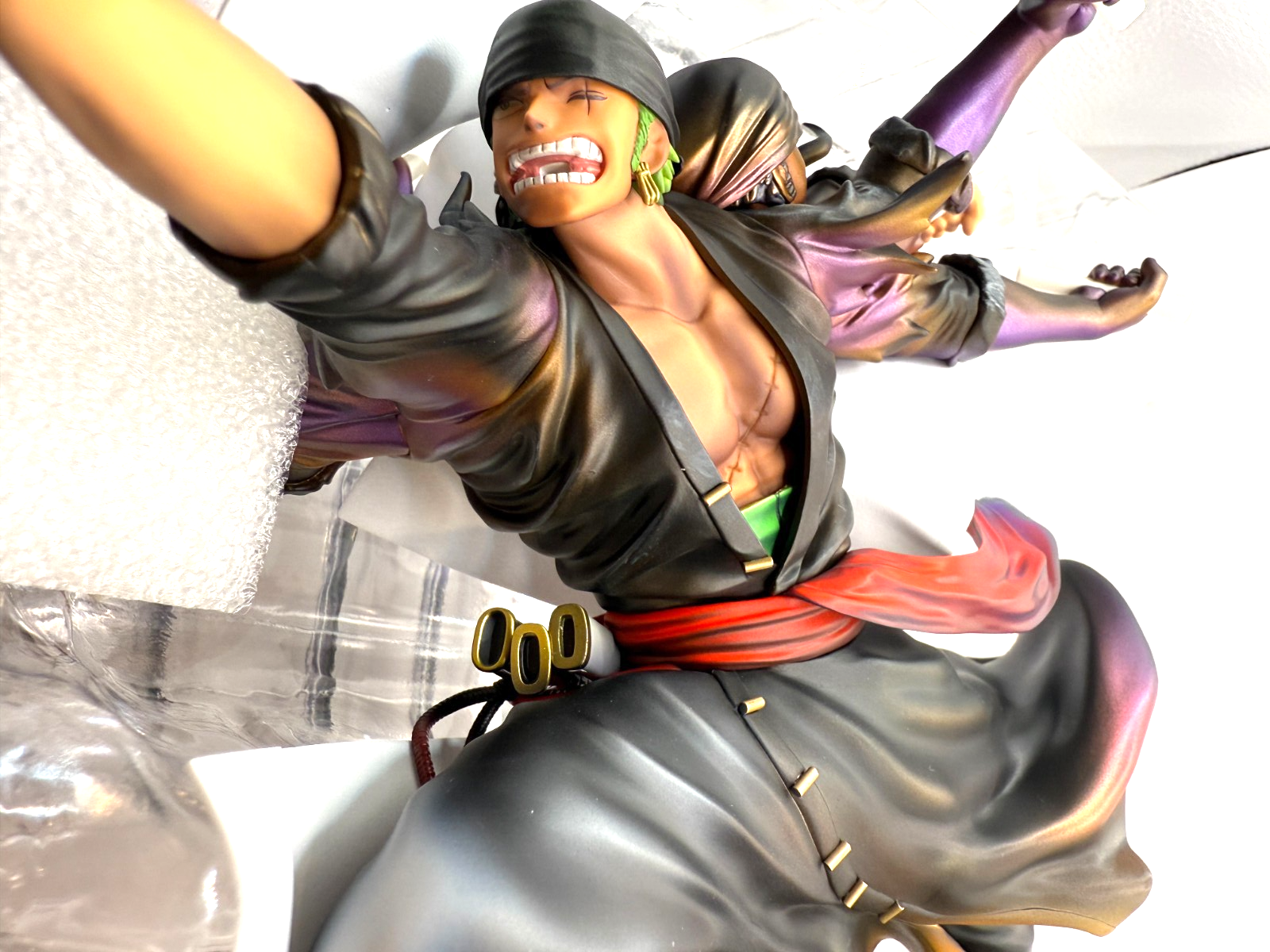 MegaHouse POP WAMAXIMUM One Piece Roronoa Zoro Ashura Ver Kiki Kyutoryu TopMint12