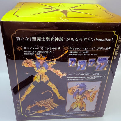 Scorpio Milo Saint Cloth Myth EX First Release Bonus Figure Bandai Unopened8