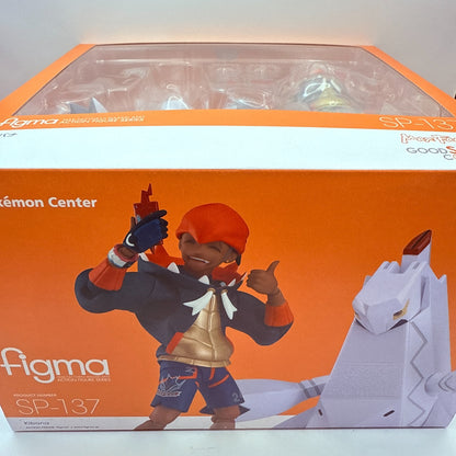 MaxFactory figma SP137 Raihan & Duraludon Pokemon Sword Shield Figure Japan New1