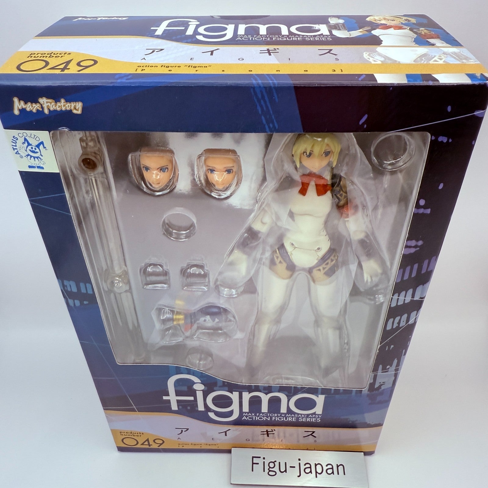 figma Persona 3 Aigis Aegis Action Figure 049 Max Factory Japan New [express]5