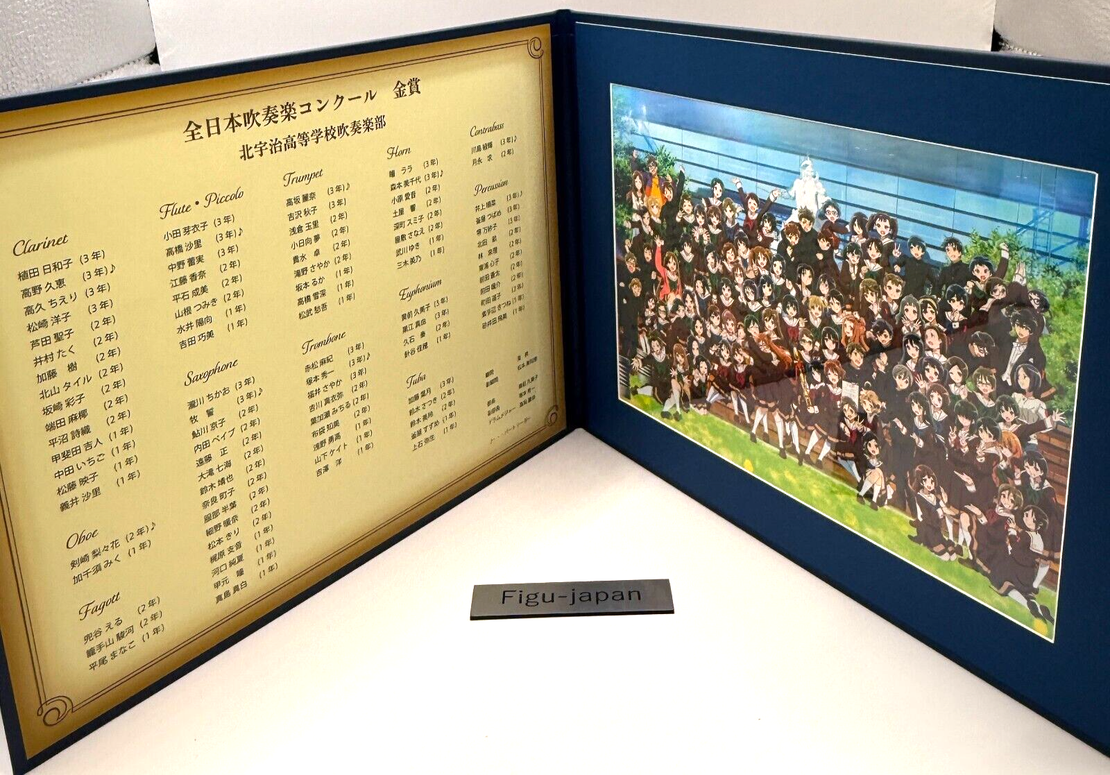 Sound! Euphonium 10th Anniversary Event all Character Fine Graph & name list6