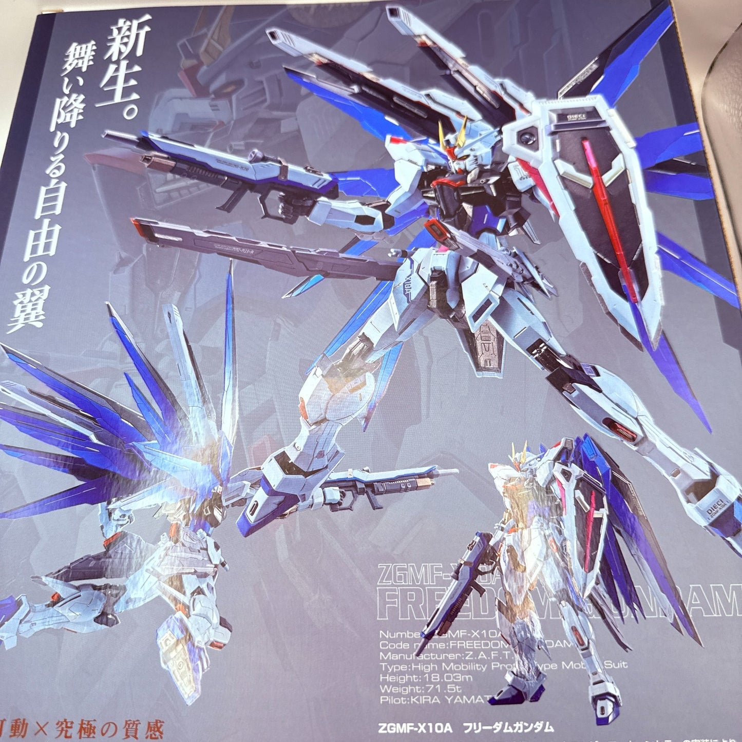 METAL BUILD Freedom Gundam Concept 2 Resale Ver. GUNDAM SEED Bandai Figure New3