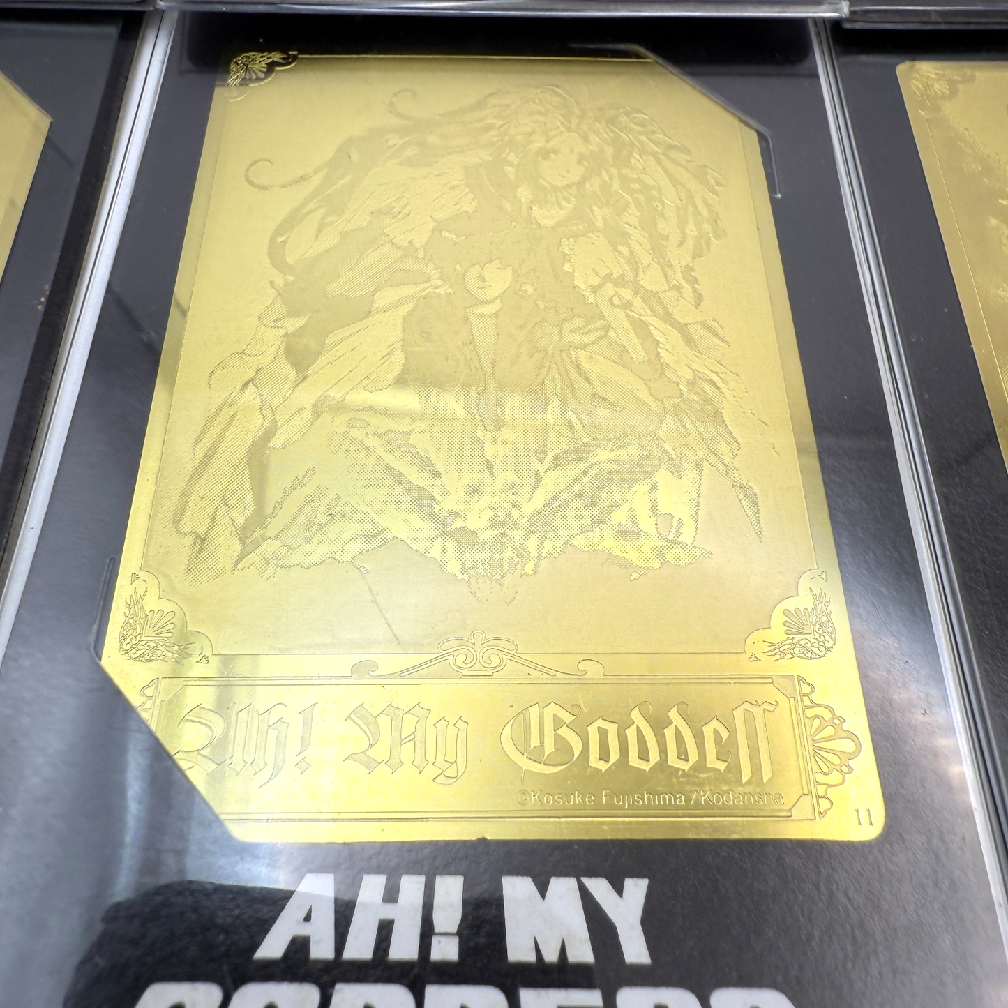 Ah! My Goddess metal Gold Card set of 12 Verdandi Urd Skuld [express]6