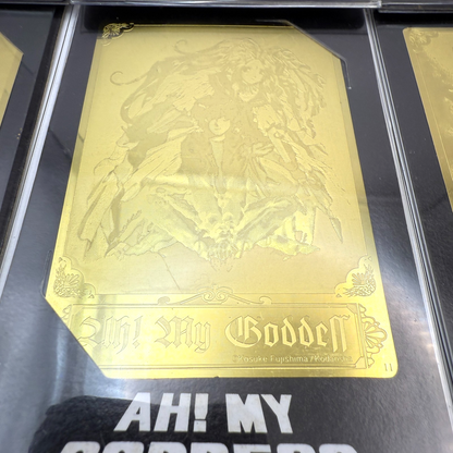 Ah! My Goddess metal Gold Card set of 12 Verdandi Urd Skuld [express]6