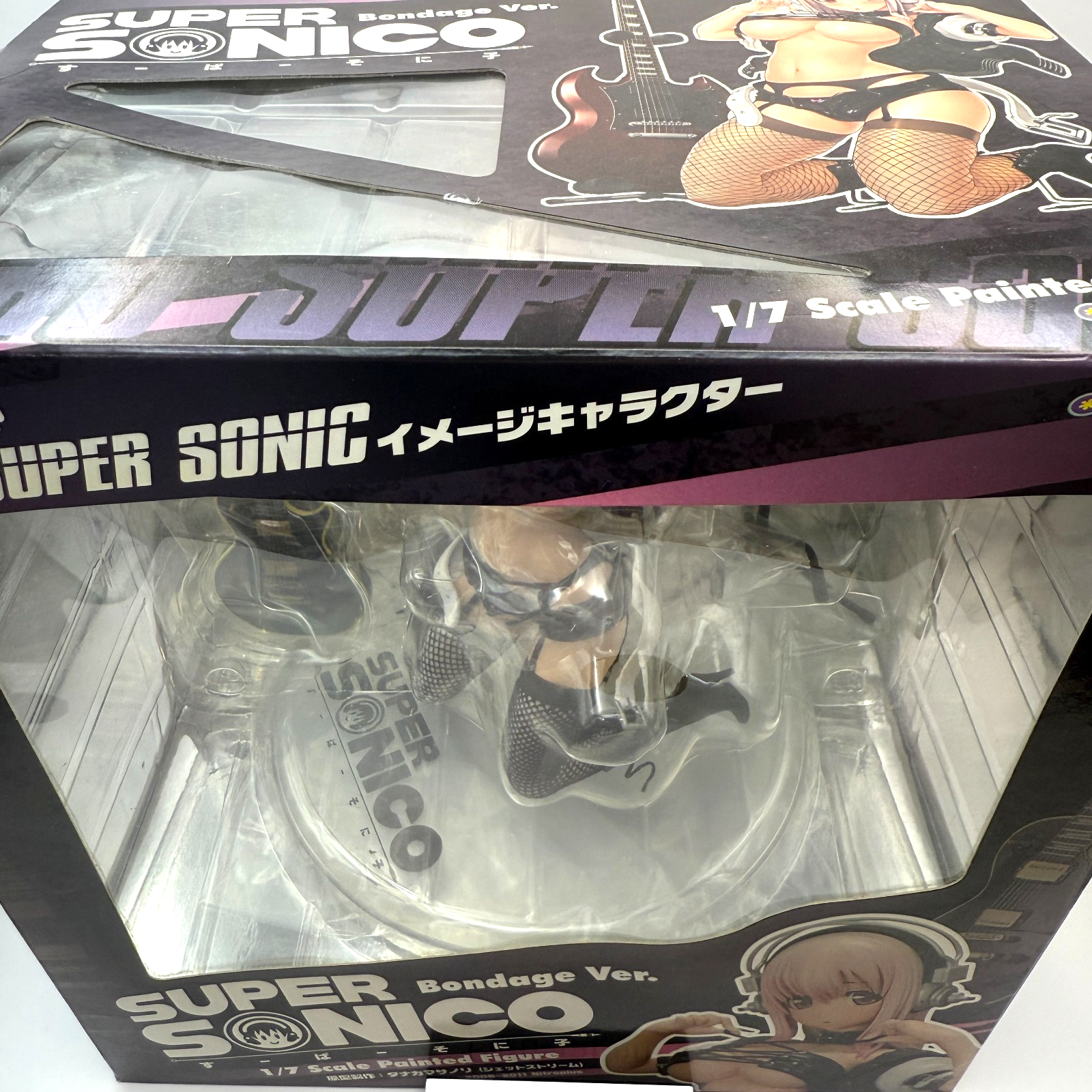 Orchid Seed Nitro Super Sonico Bondage Ver 1/7 Figure black[express]4