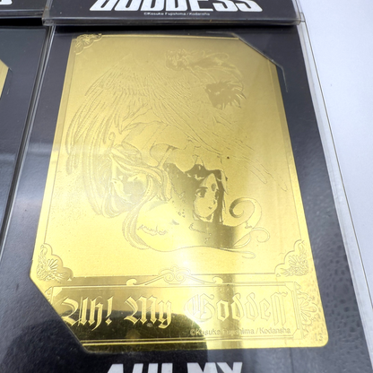 Ah! My Goddess metal Gold Card set of 12 Verdandi Urd Skuld [express]8