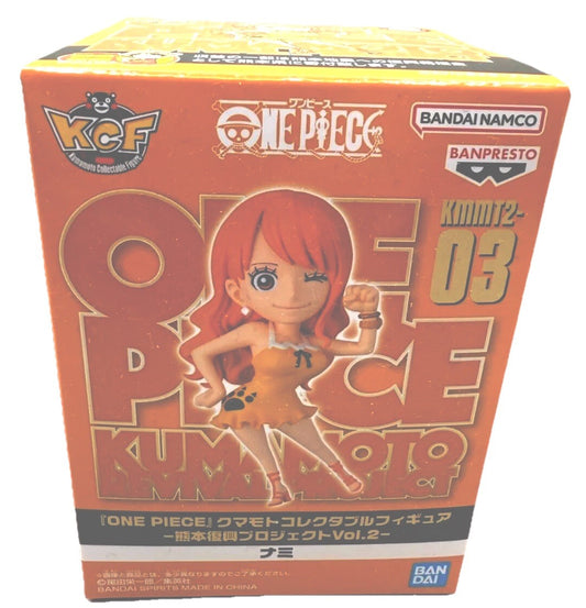 Nami WCF ONE PIECE Kumamoto Reconstruction Project Figure Vol.2 Japan NEW 