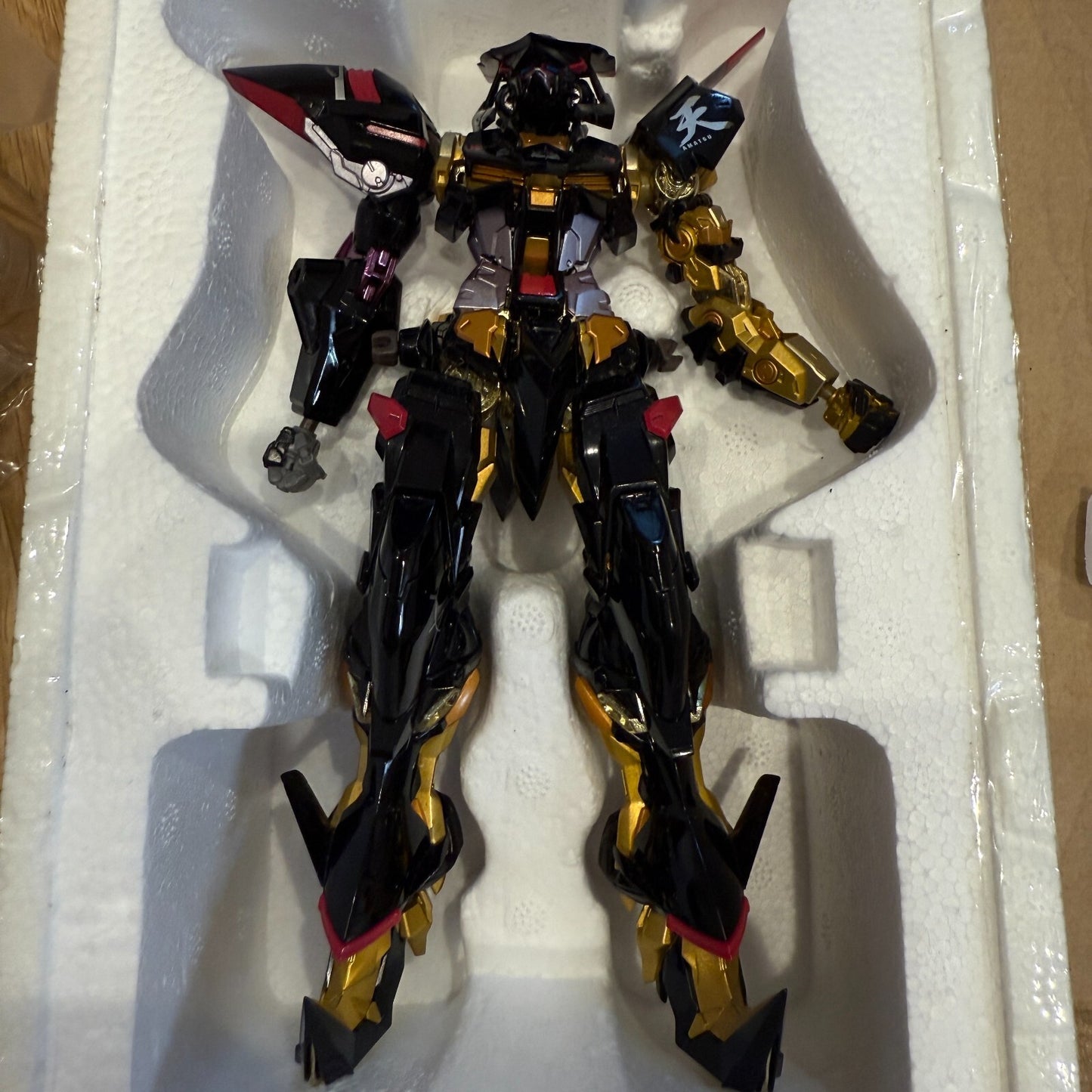 Metal Build Gundam Seed Astray Gold Frame Amatsu Mina BANDAI used 