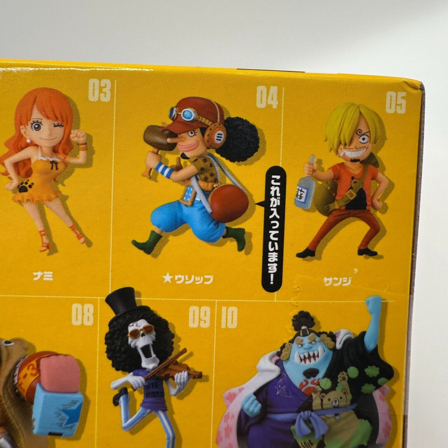 ONE PIECE Usopp WCF kumamoto Reconstruction Project Figure Vol.2 Japan NEW 
