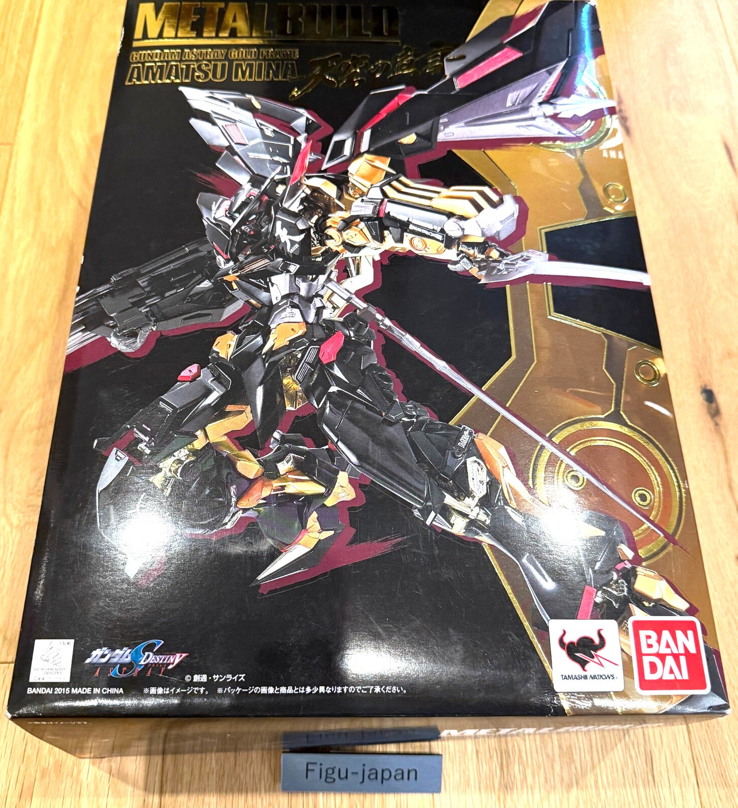 Metal Build Gundam Seed Astray Gold Frame Amatsu Mina BANDAI used 