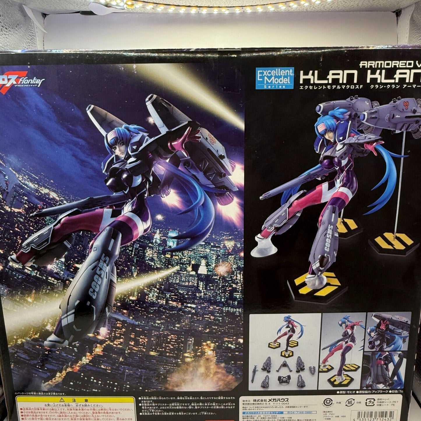 MegaHouse Macross Frontier Klan Klang Armored Ver. excellent model figure japan 