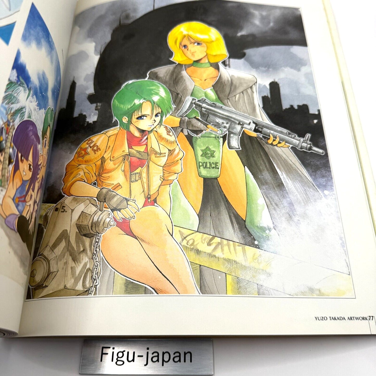 Yuzo Takada Artwork: Aien Kien art book (3x3 Eyes Gundam Art Book) 
