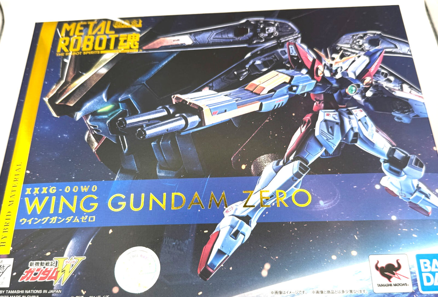 Metal Robot Spirits XXXG-00W0 Wing Gundam Zero Action Figure Bandai Tamashii 