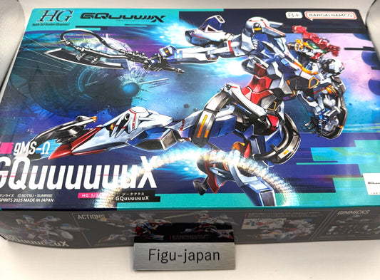 Bandai GMS-Ω GQuuuuuuX HG Plastikmodellbausatz im Maßstab 1/144, Japan, NEU 