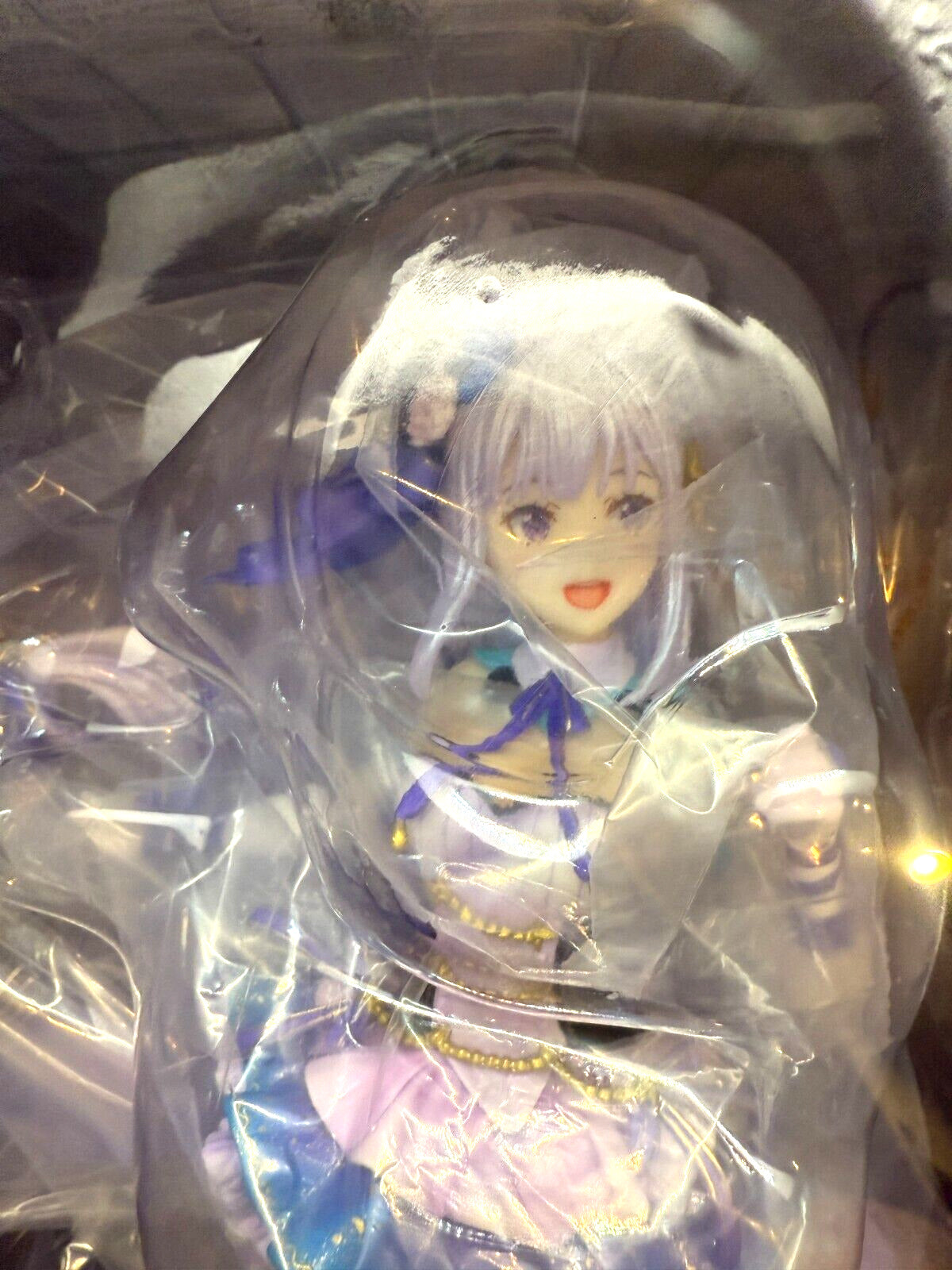 SHIBUYA SCRAMBLE FIGURE Emilia Idol Ver. Re:Zero 1/7 Scale japan new 
