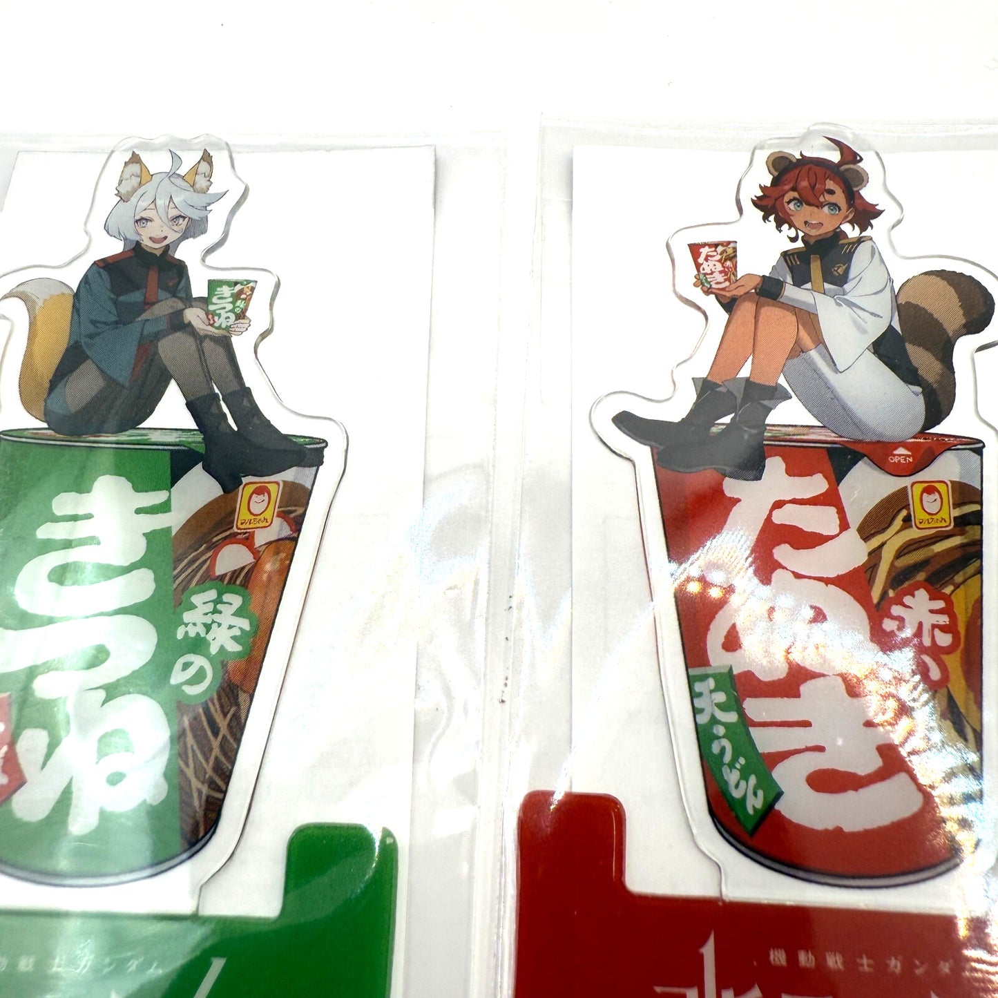 Mobile Suit Gundam: The Witch from Mercury colabo clear stand complete set of4 