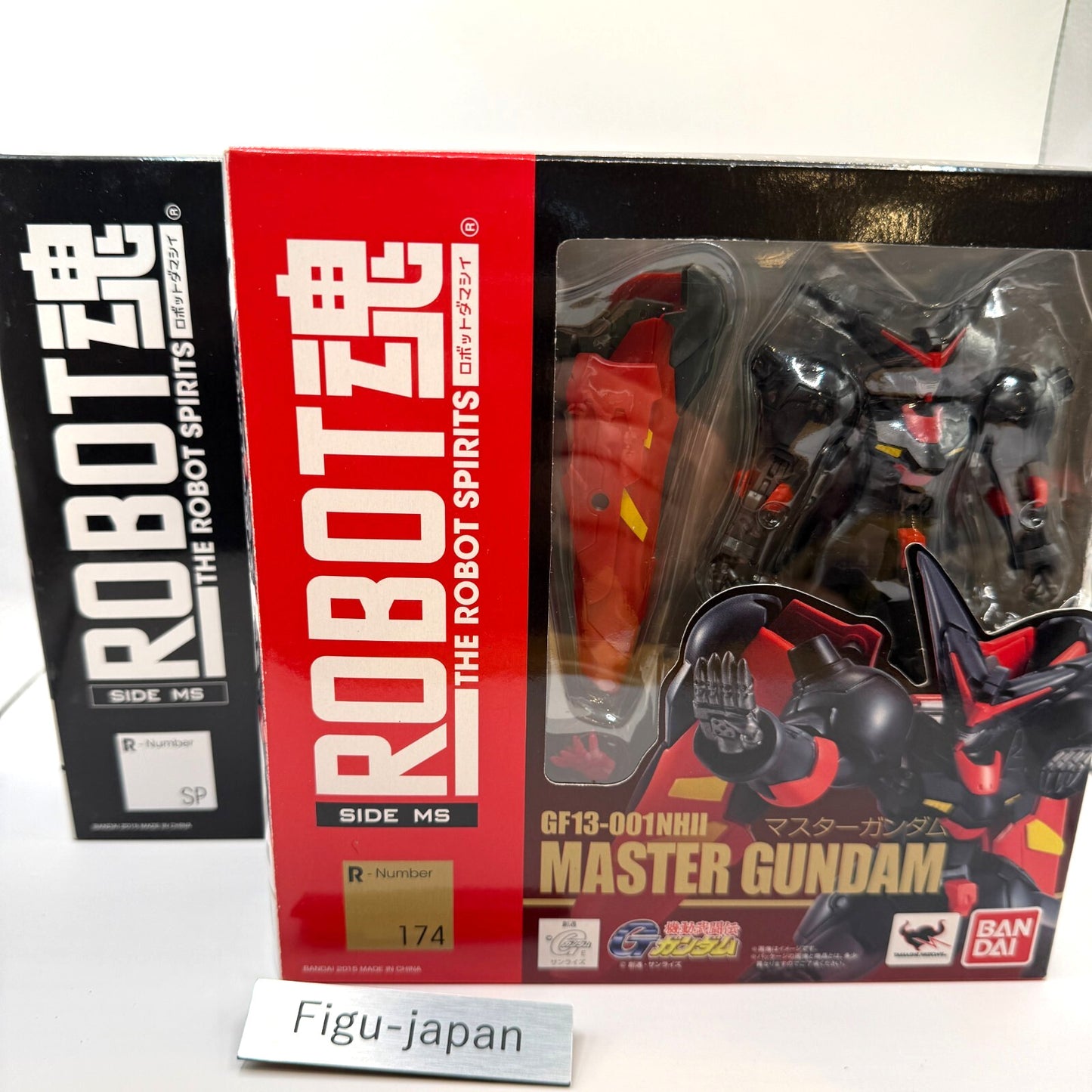 ROBOT Spirits MOBILE FIGHTER G GUNDAM SIDE MS Master Gundam and Option parts set 