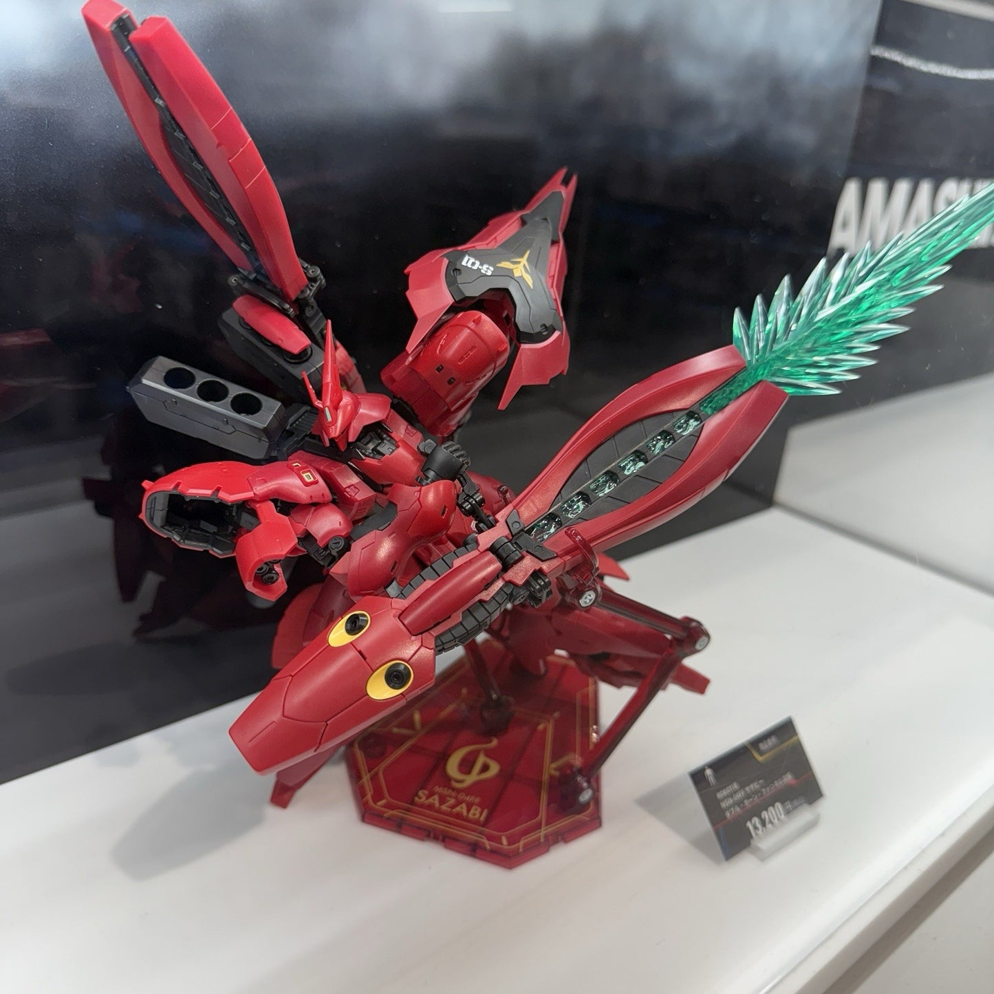 ROBOT Spirits SIDE MS MSN-04FF Sazabi with Double Horn Funnel Action figure FKU 