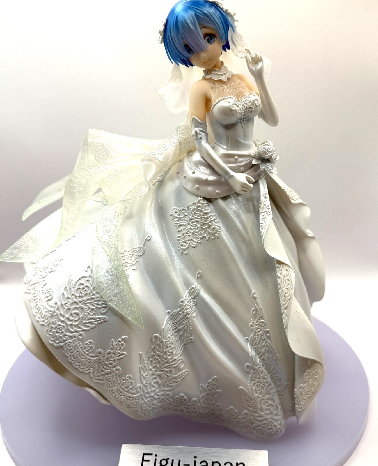 Re:Zero Rem Wedding Dress Ver. 1/7 Scale painted Furyu F:NEX used 