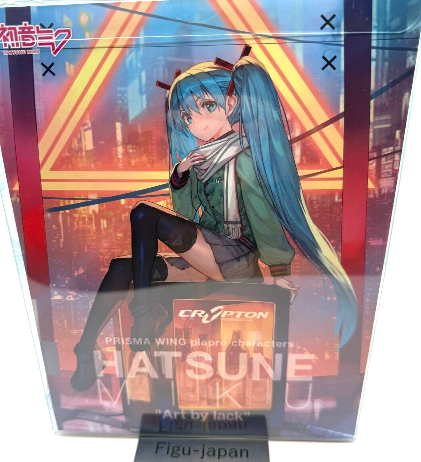 Prisma Wing Hatsune Miku Art By Lack 1/7 Scale Figure piapro japan new! 