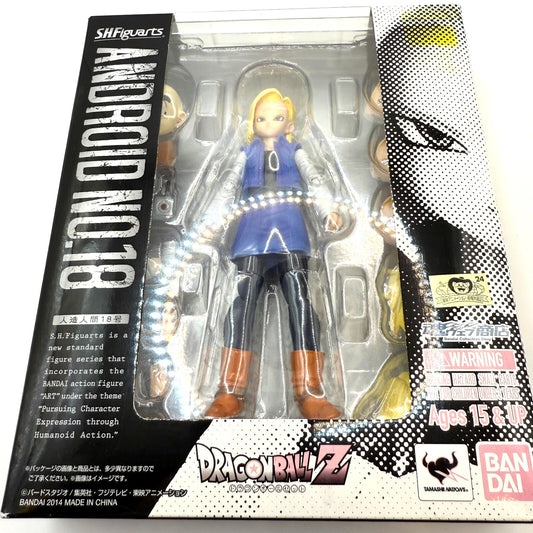 SH Figuarts Dragon Ball Z Android 18 Bandai tamashii nations japan Fedex 
