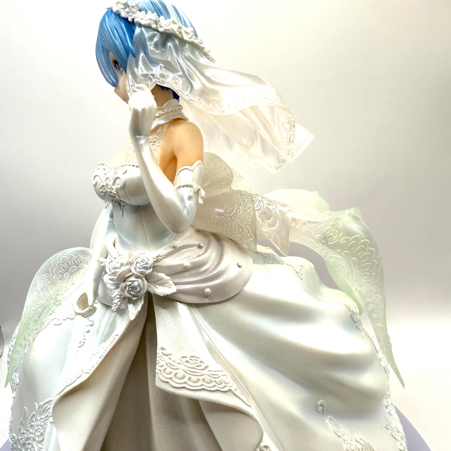 Re:Zero Rem Wedding Dress Ver. 1/7 Scale painted Furyu F:NEX used 