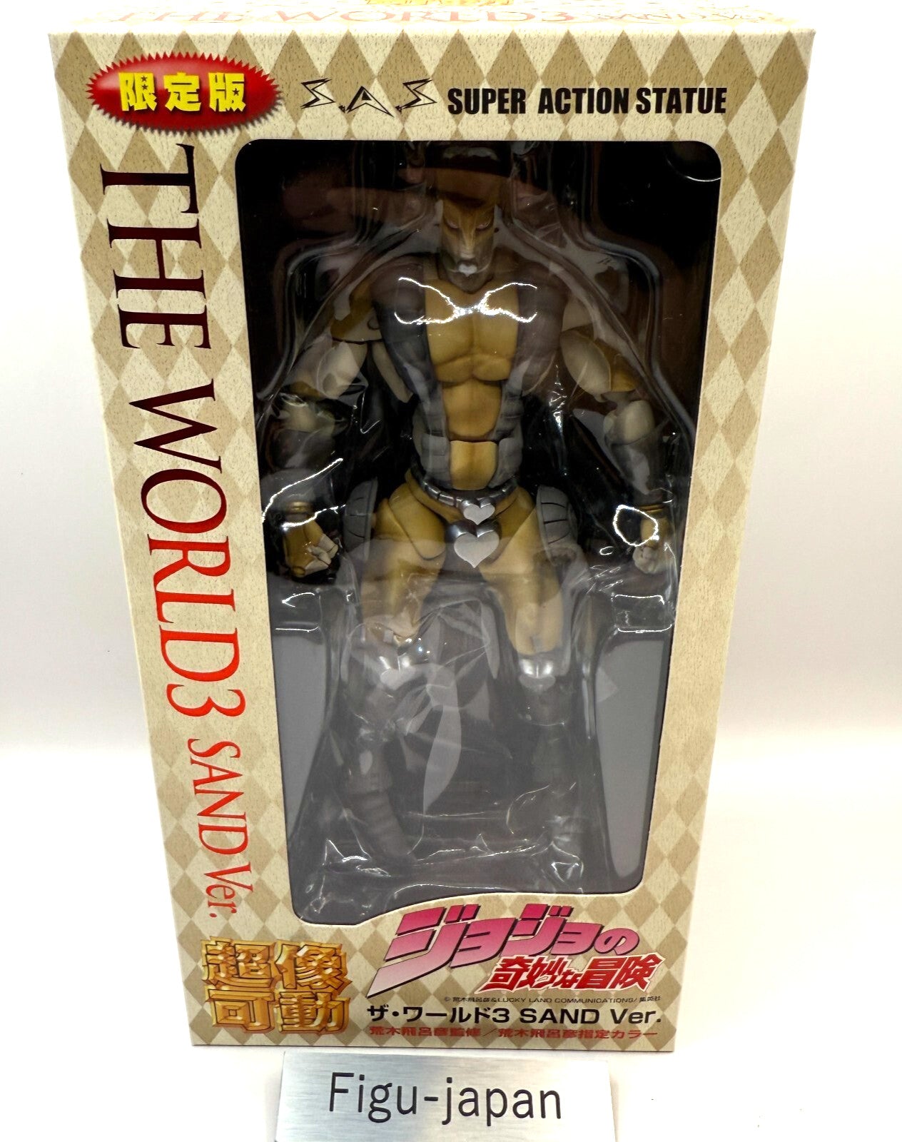 Super Action Statue Figure Jojo The world 3 sand Ver limited japan New Fedex 