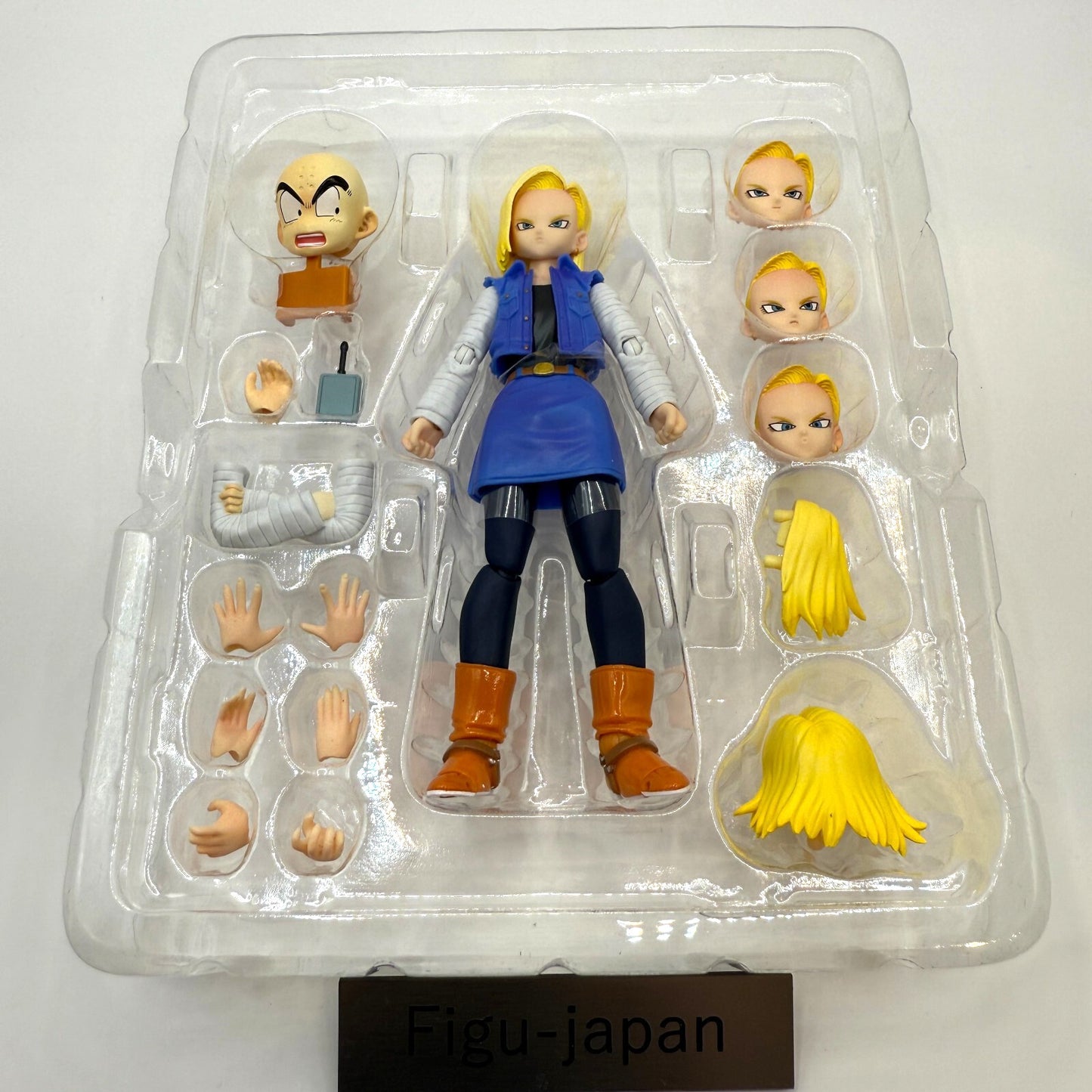 SH Figuarts Dragon Ball Z Android 18 Bandai tamashii nations japan Fedex 