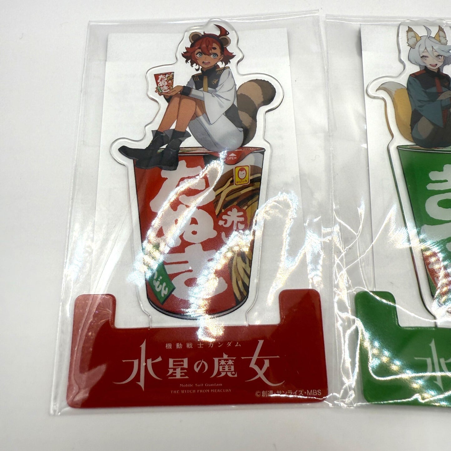 Mobile Suit Gundam: The Witch from Mercury colabo clear stand complete set of4 
