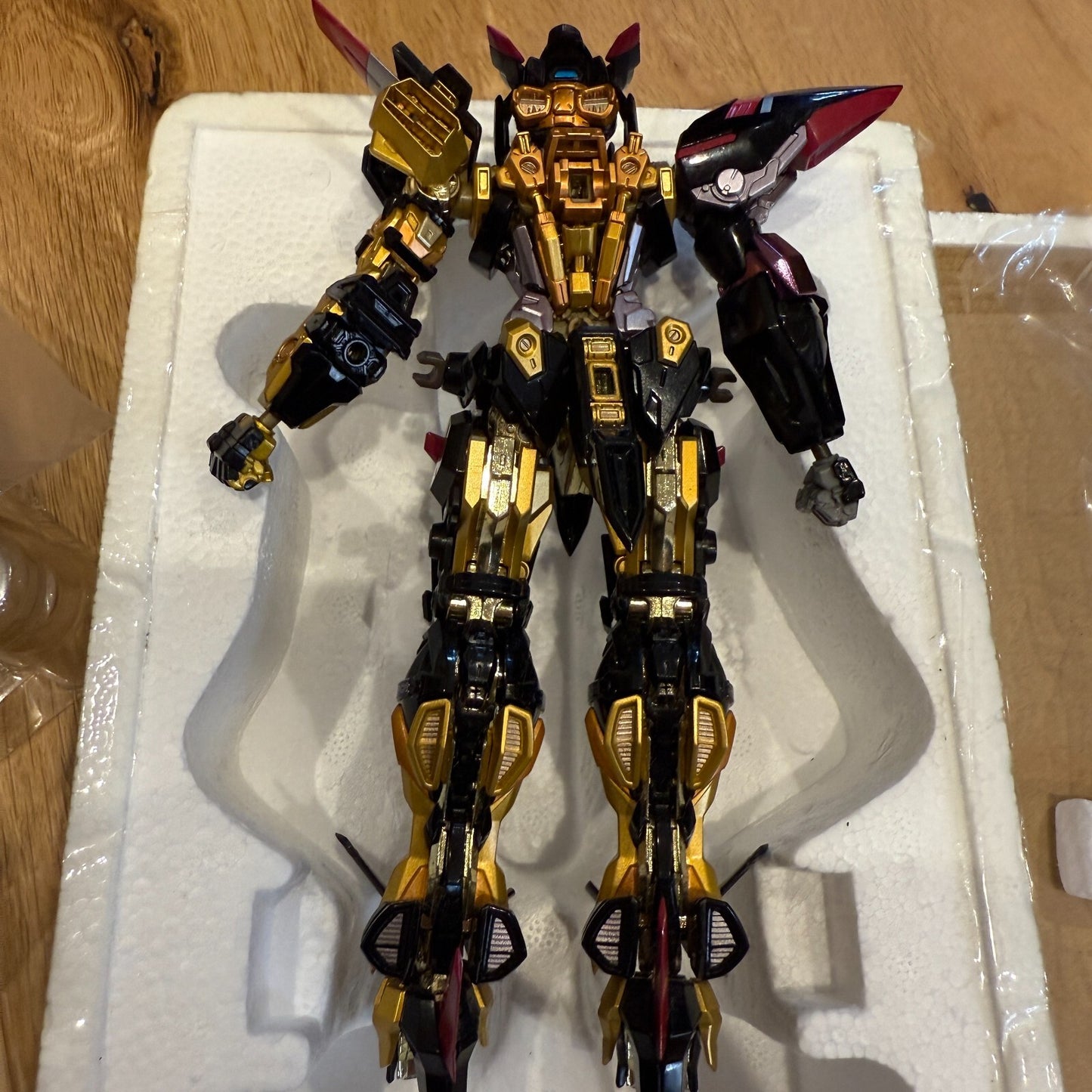 Metal Build Gundam Seed Astray Gold Frame Amatsu Mina BANDAI used 