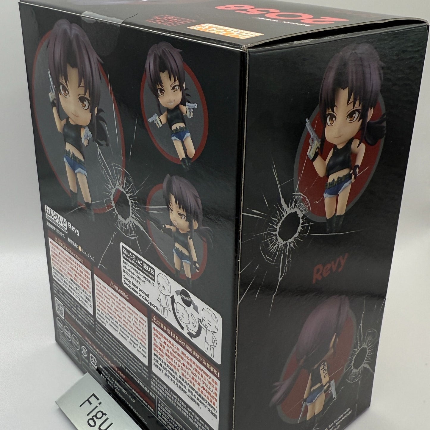 Black Lagoon Nendoroid 2058 Revy action Figure good smile company 