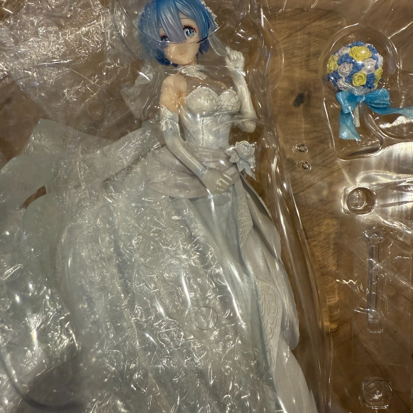 Re:Zero Rem Wedding Dress Ver. 1/7 Scale painted Furyu F:NEX used 
