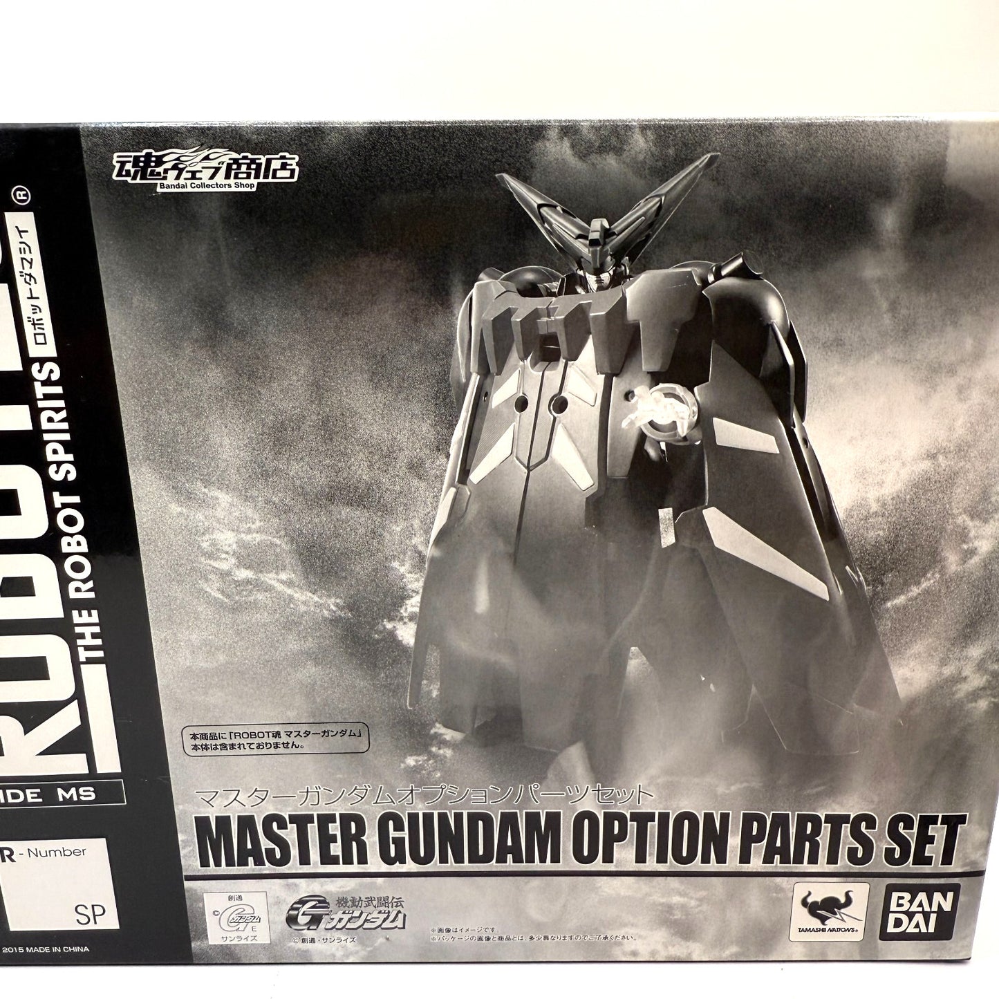 ROBOT Spirits MOBILE FIGHTER G GUNDAM SIDE MS Master Gundam and Option parts set 