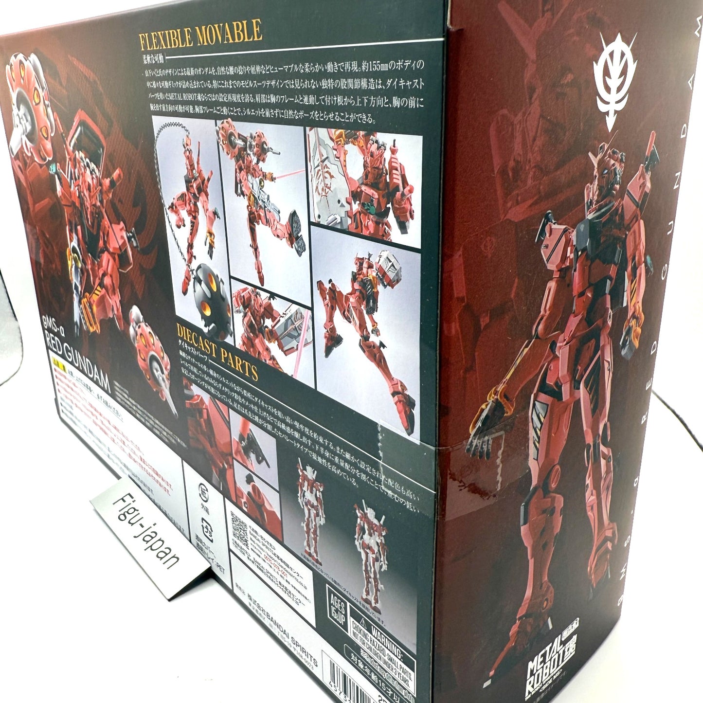 METAL ROBOT SPIRITS SIDE MS RED GUNDAM Mobile Suit Gundam GQuuuuuuX Fedex 