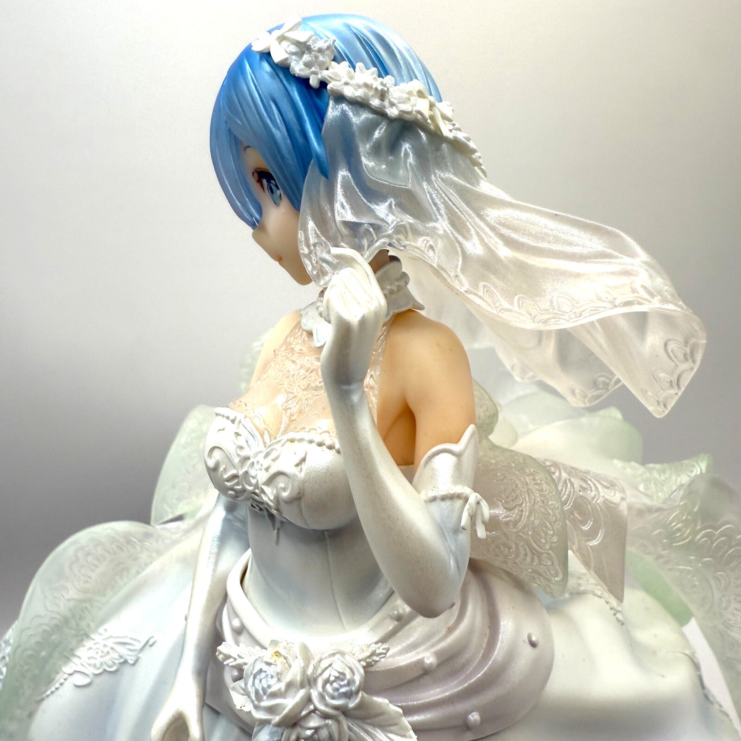 Re:Zero Rem Wedding Dress Ver. 1/7 Scale painted Furyu F:NEX used 