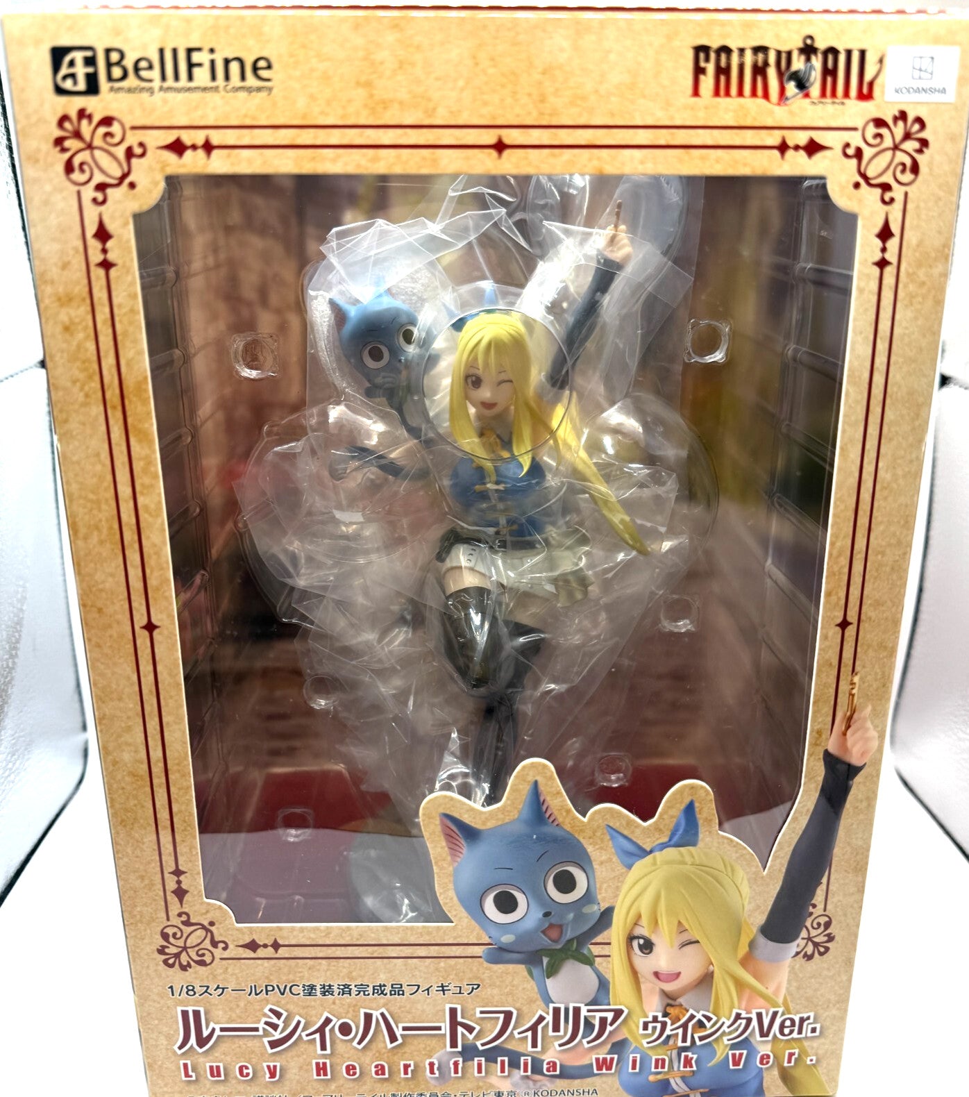 FAIRY TAIL Final Series Lucy Heartfilia Wink Ver. Bellfine 1/8 Figure FEDEX 