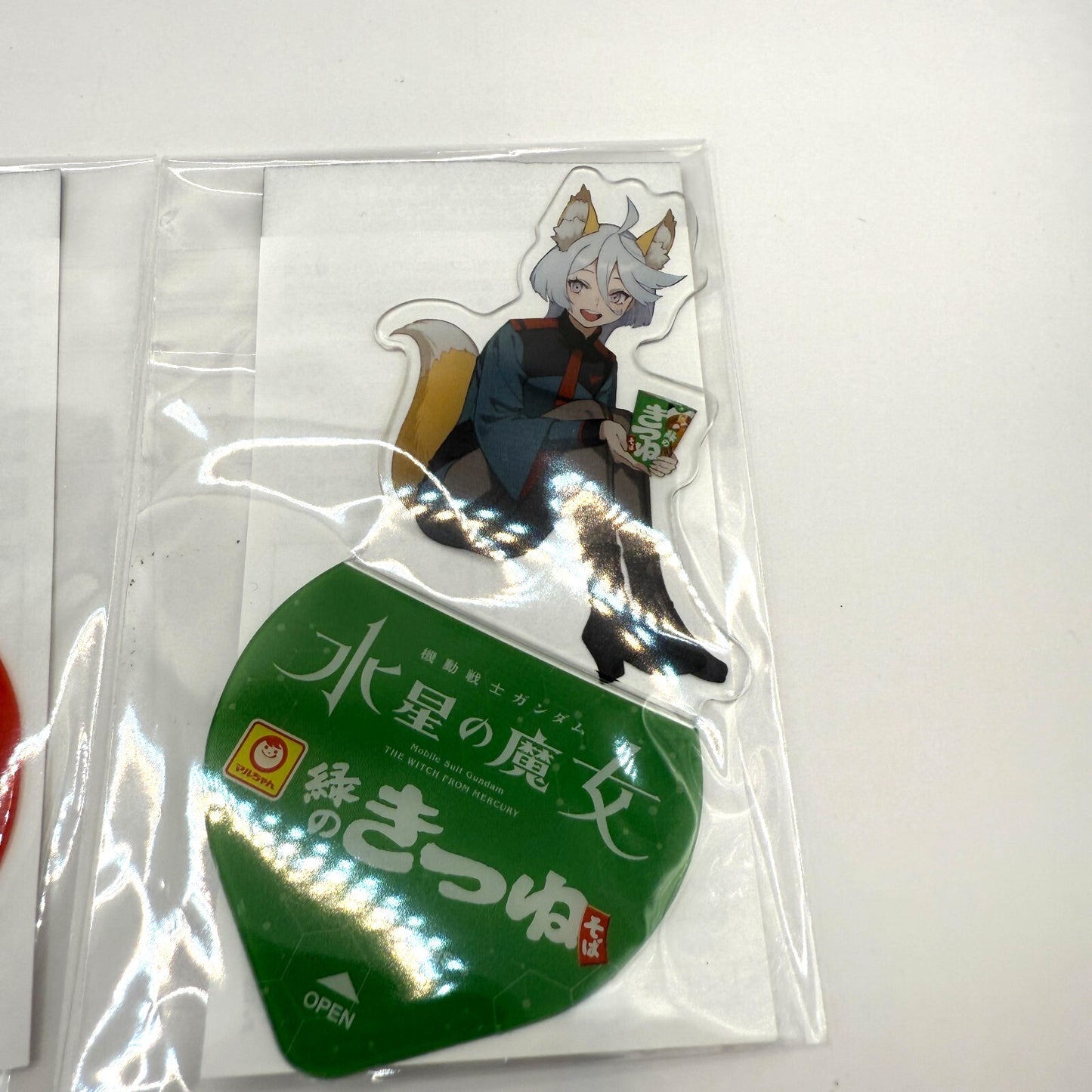 Mobile Suit Gundam: The Witch from Mercury colabo clear stand complete set of4 
