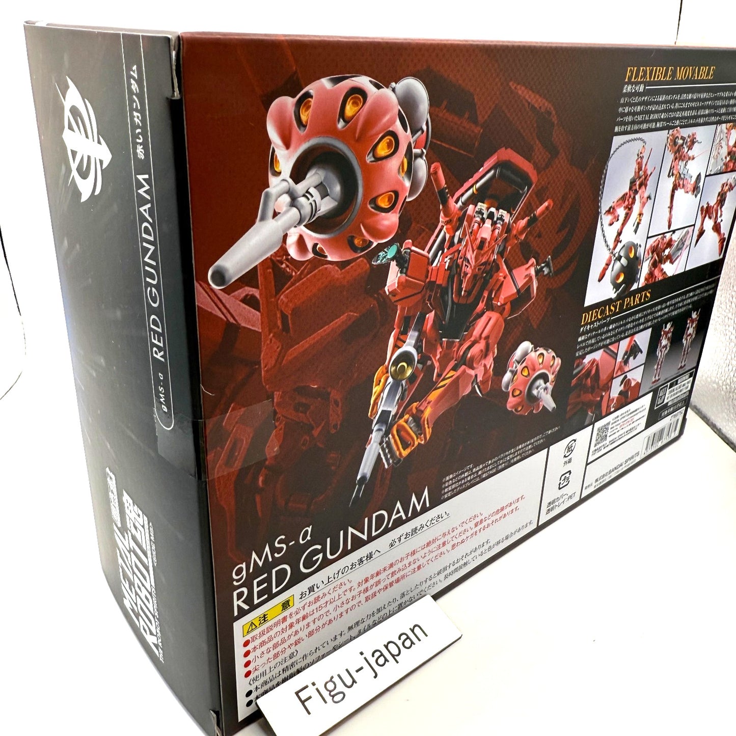 METAL ROBOT SPIRITS SIDE MS RED GUNDAM Mobile Suit Gundam GQuuuuuuX Fedex 