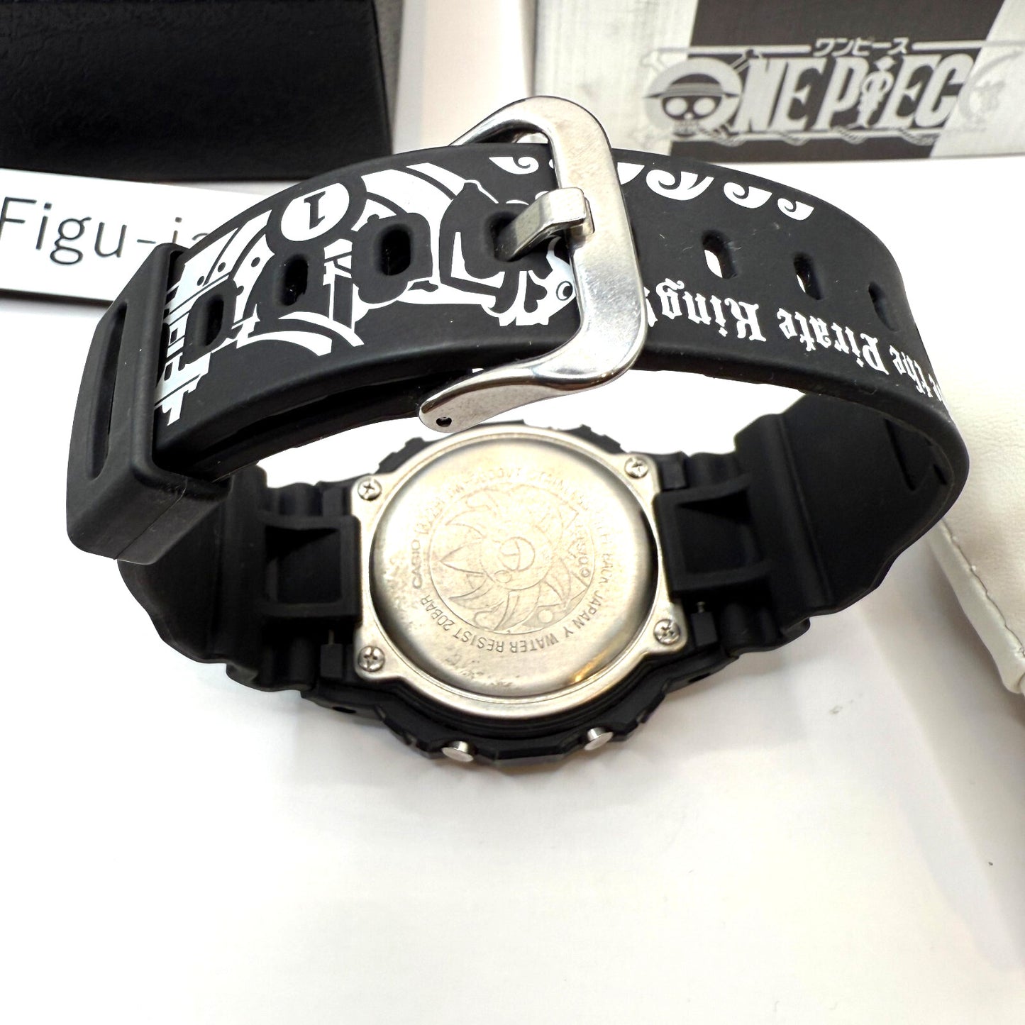 CASIO ONE PIECE x G-SHOCK Collaboration Mugiwara Pirates model black color 