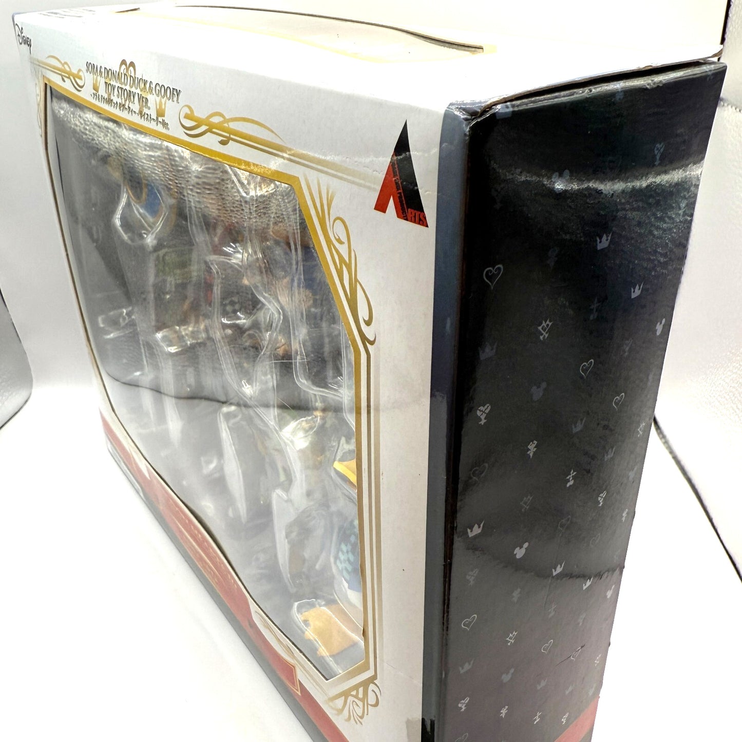 Kingdom Hearts 3 Sora &amp;Donald Duck&amp; Goofy Toy Story Ver. Figure Set Bring Arts 