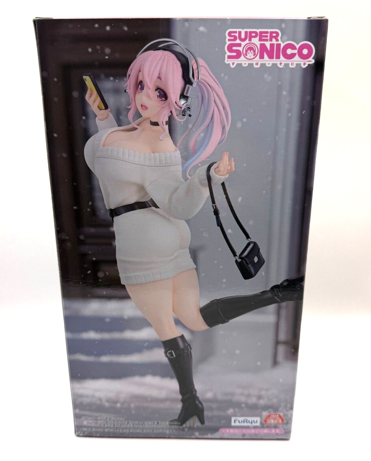 Super Sonico Trio-Try-iT Winter Memory Ver. Figure Nitroplus Furyu japan new 