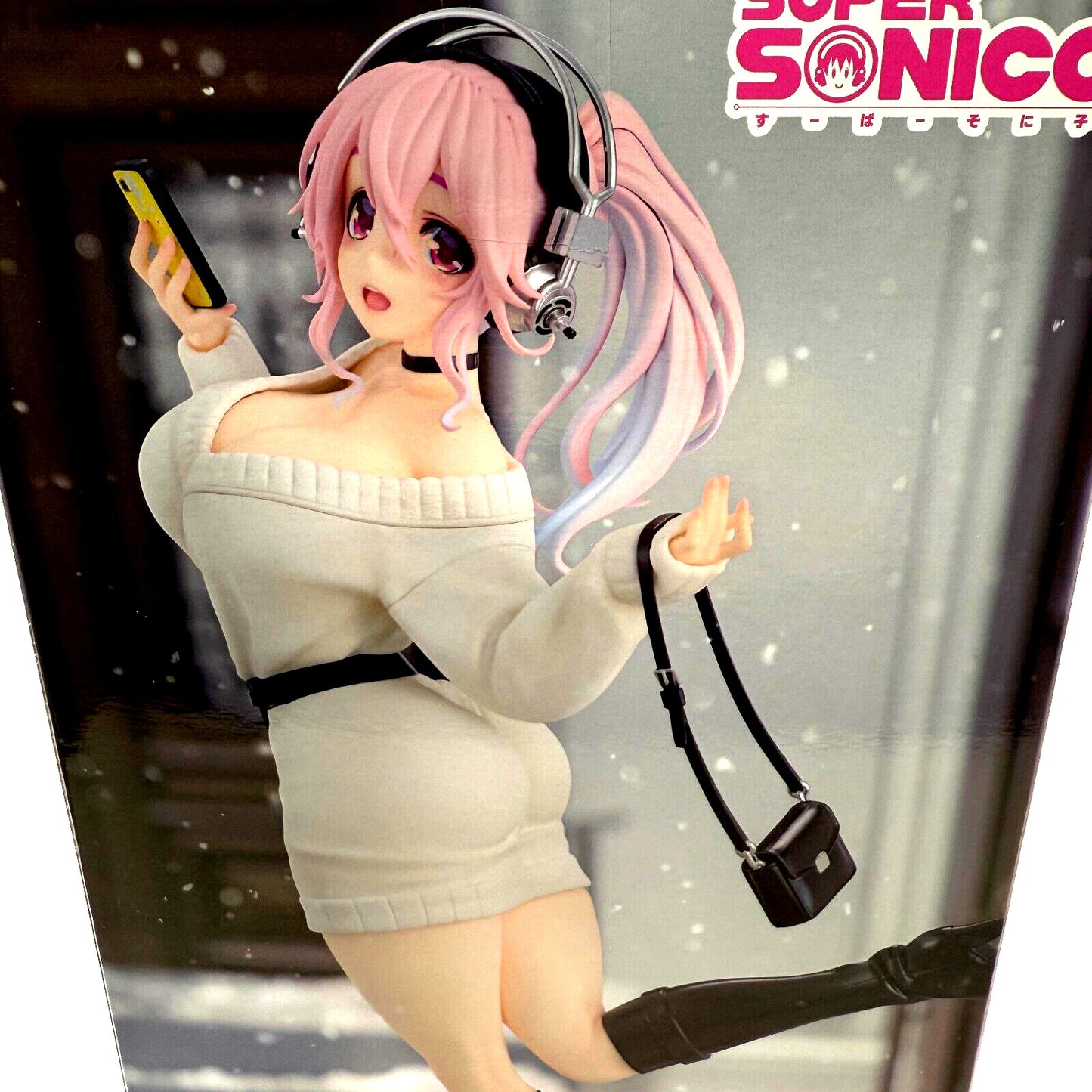 Super Sonico Trio-Try-iT Winter Memory Ver. Figure Nitroplus Furyu japan new 